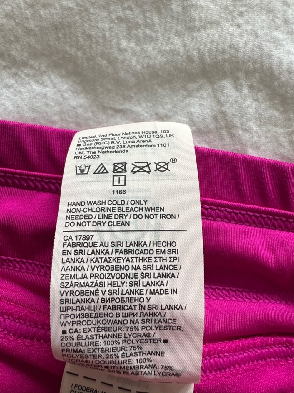 Athleta fuchsia swim shorts, NWT size XL - Picture 11 of 11